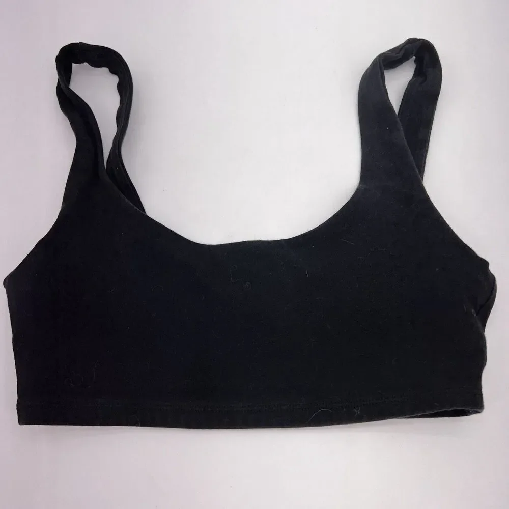 The Group Babaton Black Bralette Size Small